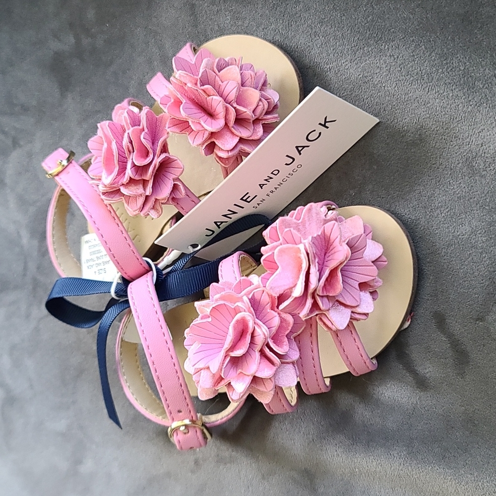 NWT janie and jack little girl shoes in various sizes